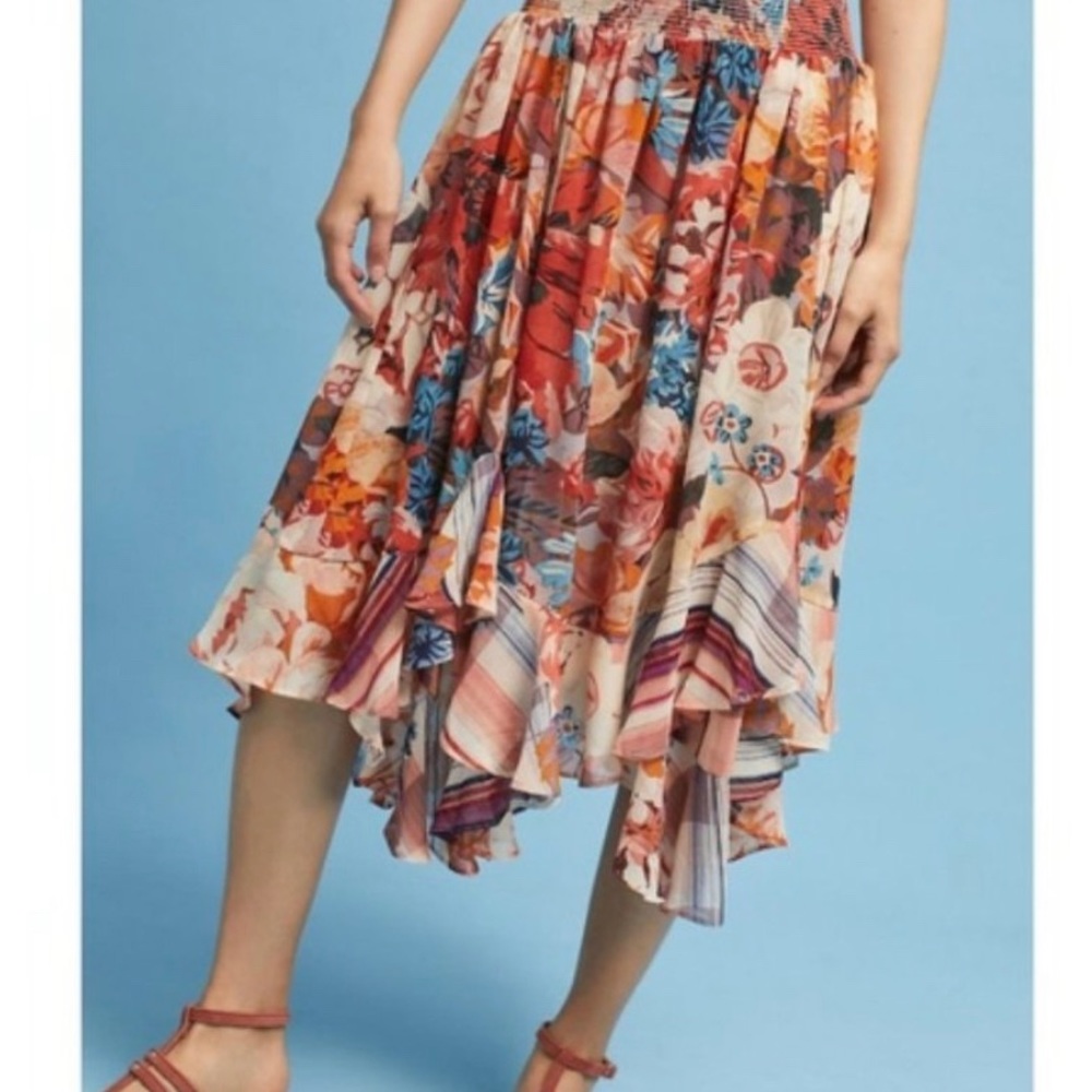 Anthropologie skirt sz L
